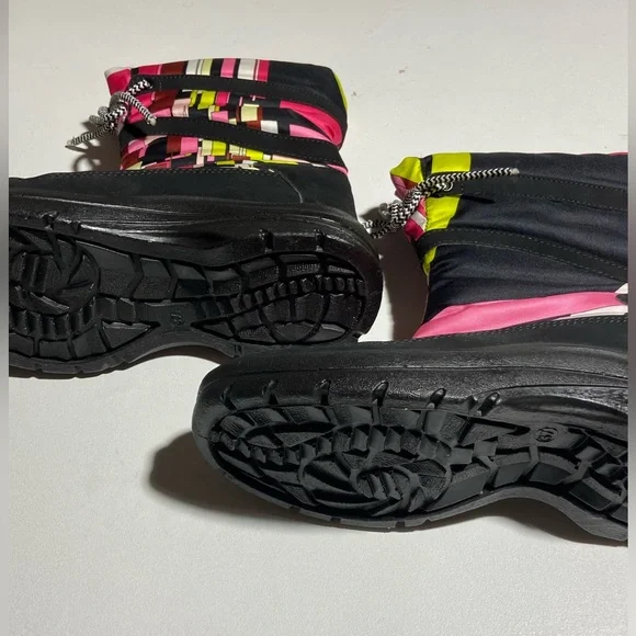 FINAL $ No Offers Emilio Pucci Authentic Classic Pink 60s Mod Design Moon Boots - Picture 2 of 13